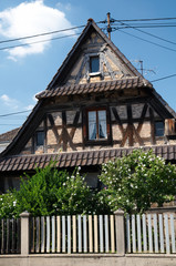 Half-timbered house