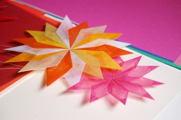 Transparentpapiersterne