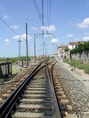 Fototapeta na wymiar Stacja kolejowa