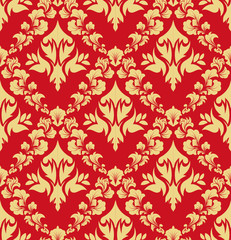 damask seamless background