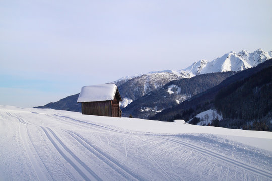 Spuren im Schnee