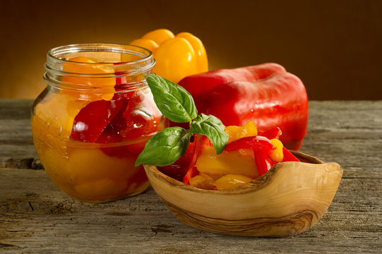 pepper preserved - conserva di peperoni