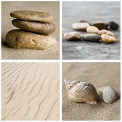 composition galets zen