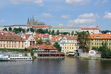 Fototapeta premium Prague Skyline