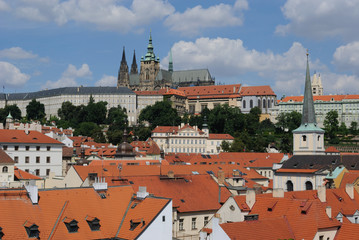 Obraz premium Prague Roofs