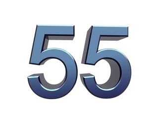 Zahl 55