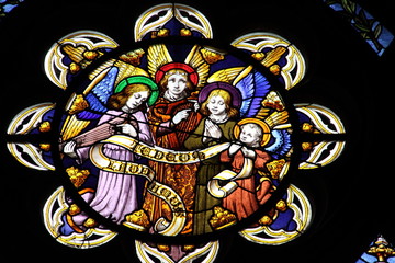 Vitrail, Cathédrale Sainte Croix d'Orléans