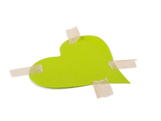 Notizzettel mit Klebeband