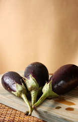 Fresh Baby Eggplants