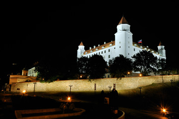 Fototapeta premium Castle in the night