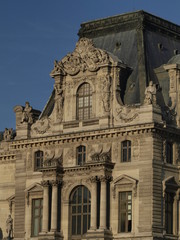 Fototapeta premium Museo del Louvre en Paris