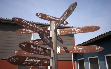 Signs to everywhere