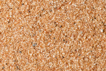 Closeup of Red sand of the desert