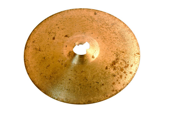 Cracked cymbal