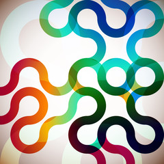 rainbow circles background