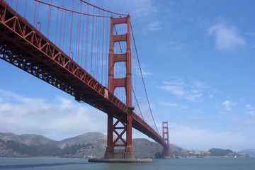 The Golden Gate Bridge of San Francisco