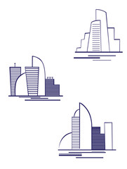 Obraz premium Real estate symbols