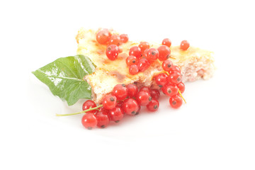 Quarkjohannisbeerkuchen