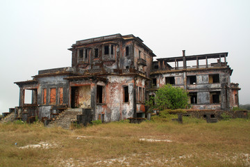 Fototapeta premium Hotel in Bokor