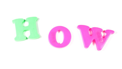 how written in fridge magnets