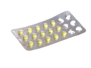 pills in blister pack