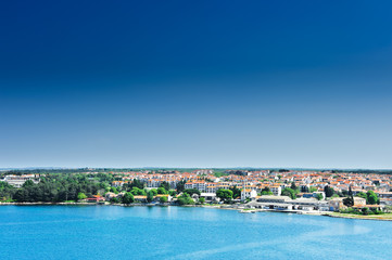 Porec - Adriatic town in Croatia. Touristic destination.