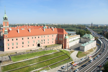Castle square and Royal Castle in Warsaw . World Heritage List.
