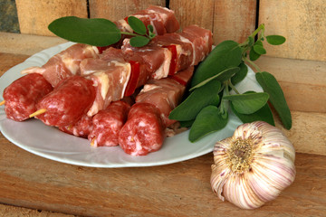 spiedini di carne