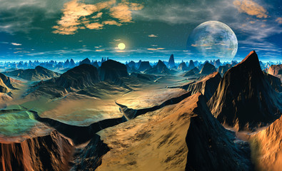 3d moon © philphildaub