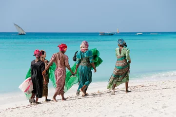 Fotobehang Zuid-Afrika Vrouwen uit Zanzibar