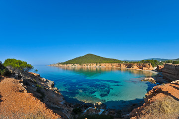 Obraz premium sa caleta - ibiza