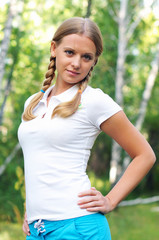 Young beautiful girl