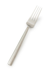 Table utensils isolated on the white