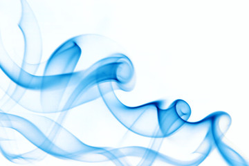 Abstract background of beautiful Blue Smoke