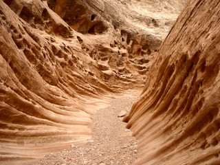 Canyon carved by water