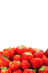 strawberry isolated on white