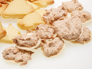 home baked christmas cookies