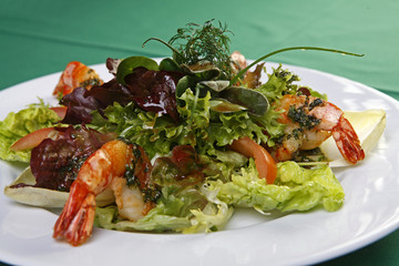 Shrimpssalat