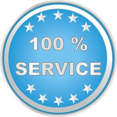 bouton 100% service