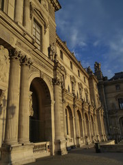 Obraz premium Museo del Louvre en Paris