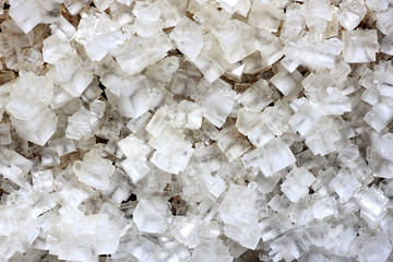 .Salt crystals