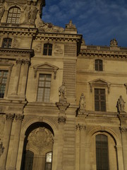 Fototapeta premium Museo del Louvre en Paris