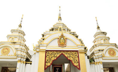 Obraz premium Temple gate in Thailand