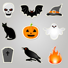 Halloween Vector Elements