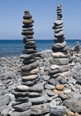 two column stones