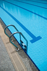 Swimming pool with stair