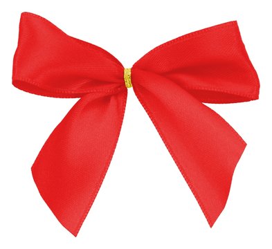 Noeud de ruban rouge