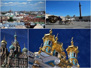 Obraz premium Dans la ville de Saint Petersbourg