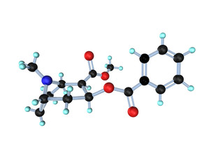 Molecule Cocaine