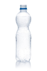 Bottle of water, isolated on white background